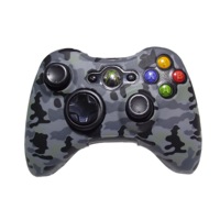 Silicone Cover For XBOX 360 Controller Skin Case Grey Camo