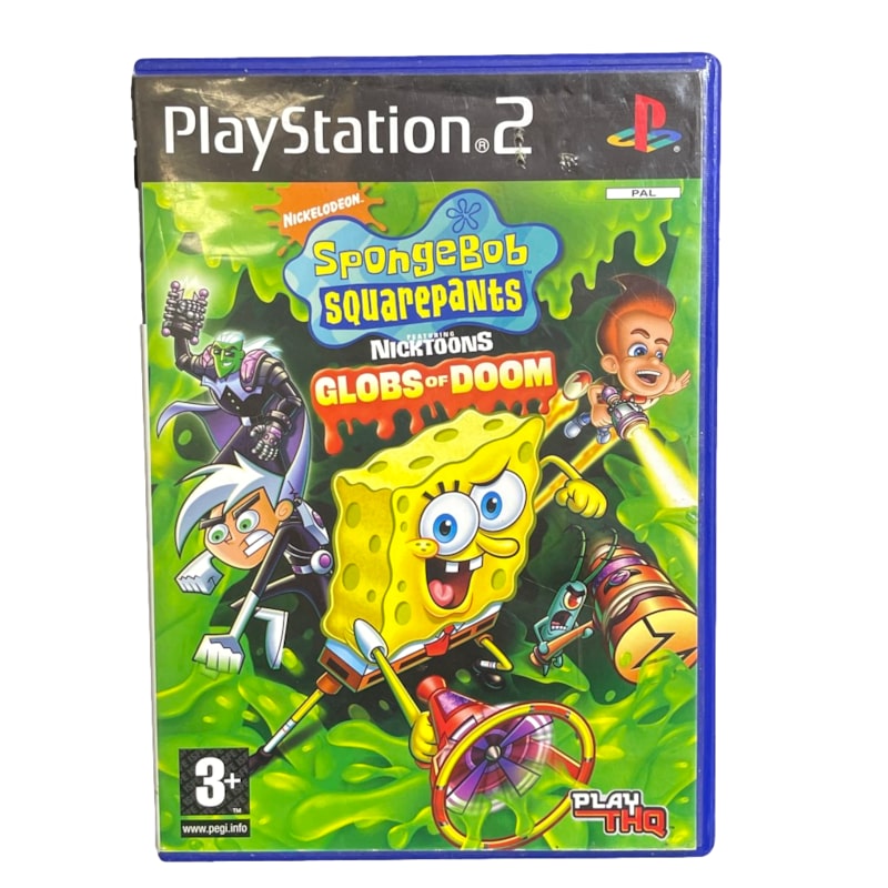 Buy Spongebob Squarepants Featuring Nicktoons Globs of Doom PS2 PAL ...