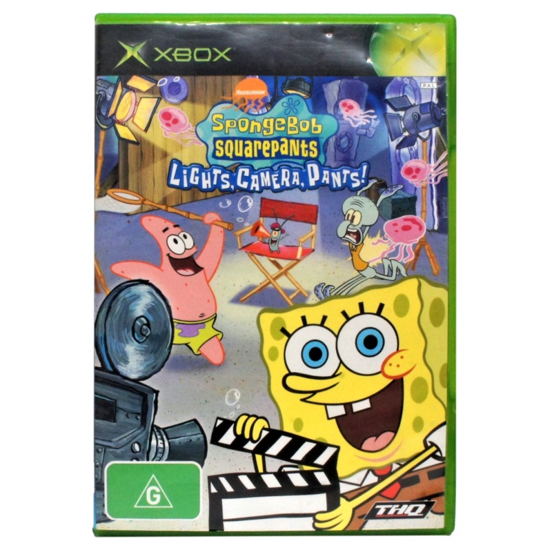 Buy Spongebob Squarepants Lights Cameras Pants XBOX Original PAL