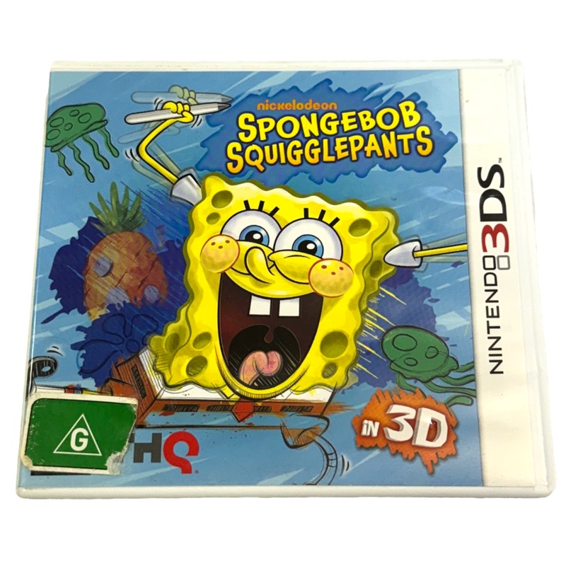 Buy Spongebob Squigglepants Nintendo 3DS 2DS Game (Preowned) - MyDeal