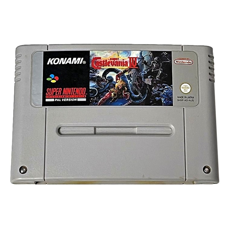 Buy Super Castlevania IV Super Nintendo SNES PAL (Preowned) - MyDeal