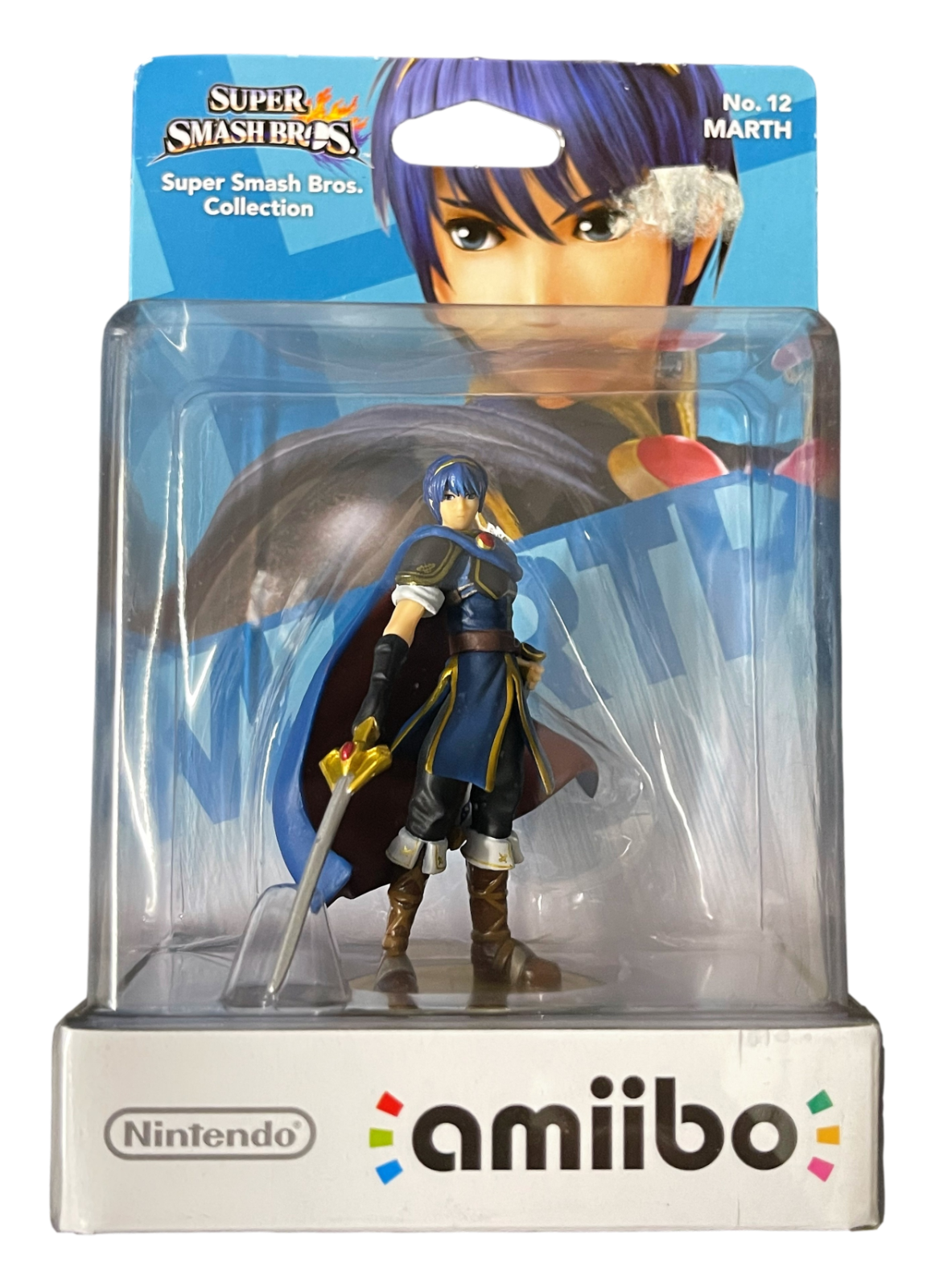 Amiibo Super Smash Bros Marth (N°12) – Figurine Nintendo D'occasion En Bon état