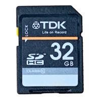 TDK 32GB SDHC Secure Digital Memory Card SD Nintendo 3DS (Preowned)