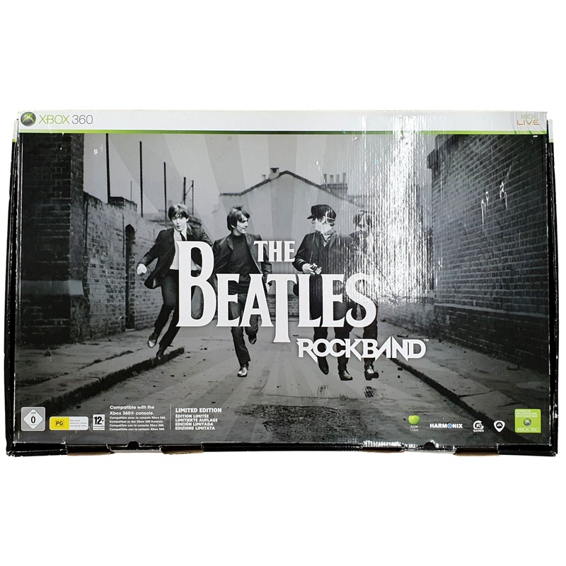 Buy The Beatles Rockband Full Kit Xbox 360 Hofner Guitar Drums Mic Stand Sealed Game MyDeal