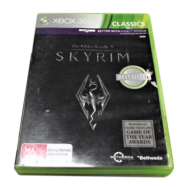 Buy The Elder Scrolls V Skyrim XBOX 360 PAL (Preowned) MyDeal