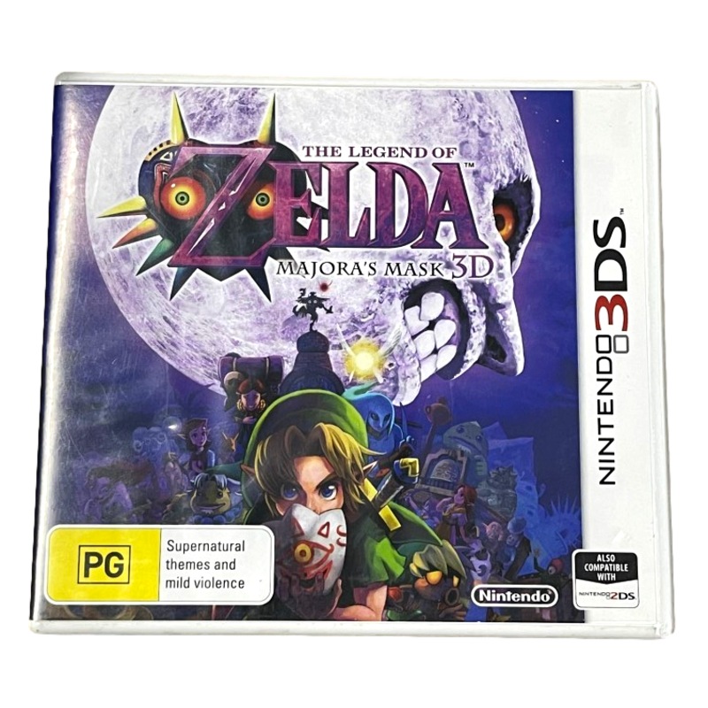 The Legend of Zelda Majora's Mask 3D Nintendo 3DS 2DS Game (Preowned