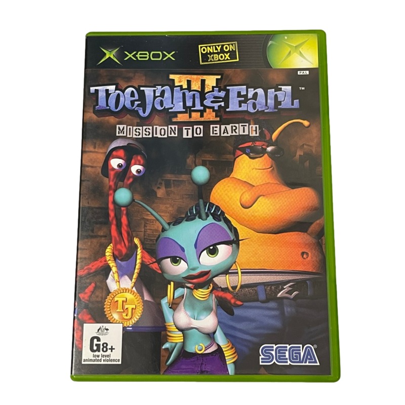 Buy Toe Jam & Earl III Mission to Earth XBOX Original PAL *No Manual