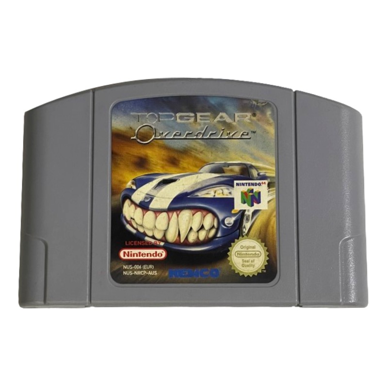 Top Gear Overdrive Nintendo 64 N64 PAL (Preowned) MyDeal