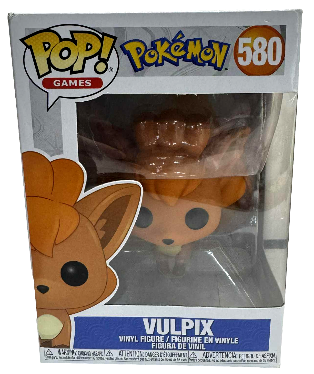 Funko POP! Games Pokémon Vulpix #580 (Pearlescent) Pokémon Center Funko POP! Games Pokémon Vulpix #580 (Pearlescent) Pokémon Center