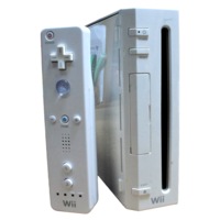 White Nintendo Wii Console with Wiimote RVL001(AUS) (Pre-Owned)