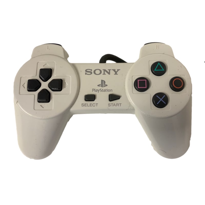 Buy White Sony Playstation 1 Controller PS1 SCPH-1080 (Pre-Owned) - MyDeal