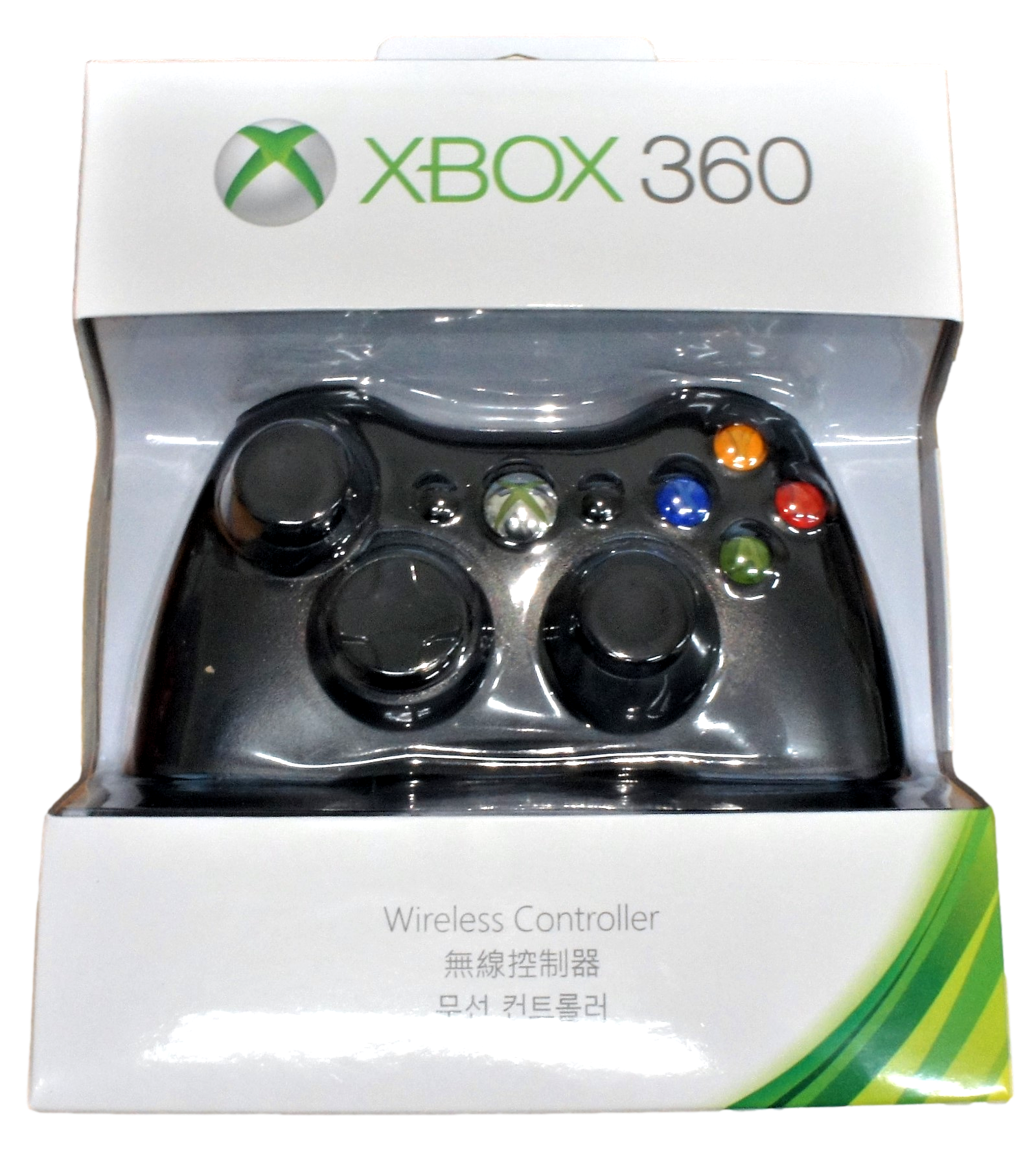 Wireless Controller for Xbox 360 Black NEW Xbox360