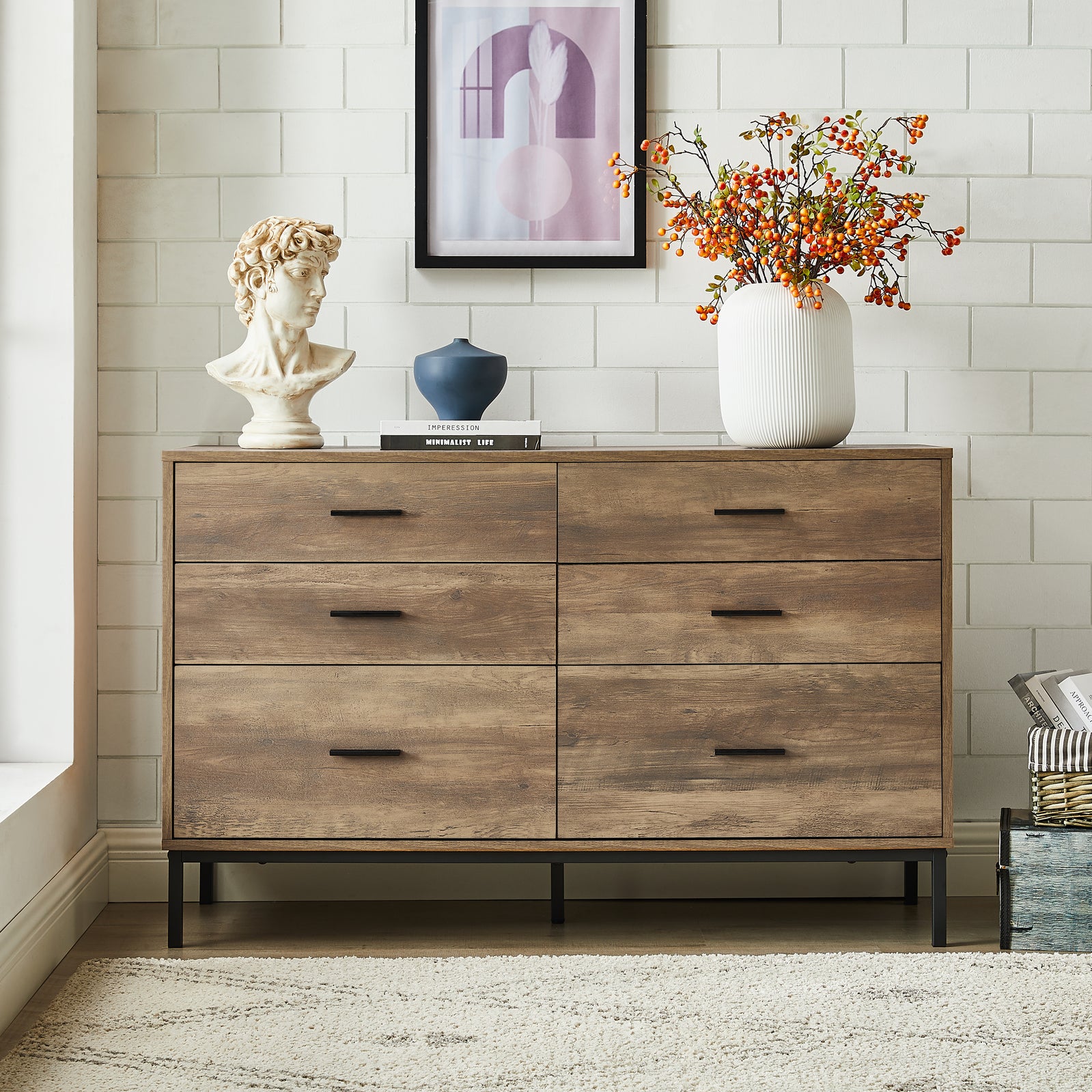 Bronx Chest of 6 Drawers