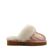 Waratah UGG Holographic Kids Scuff - Rose Gold