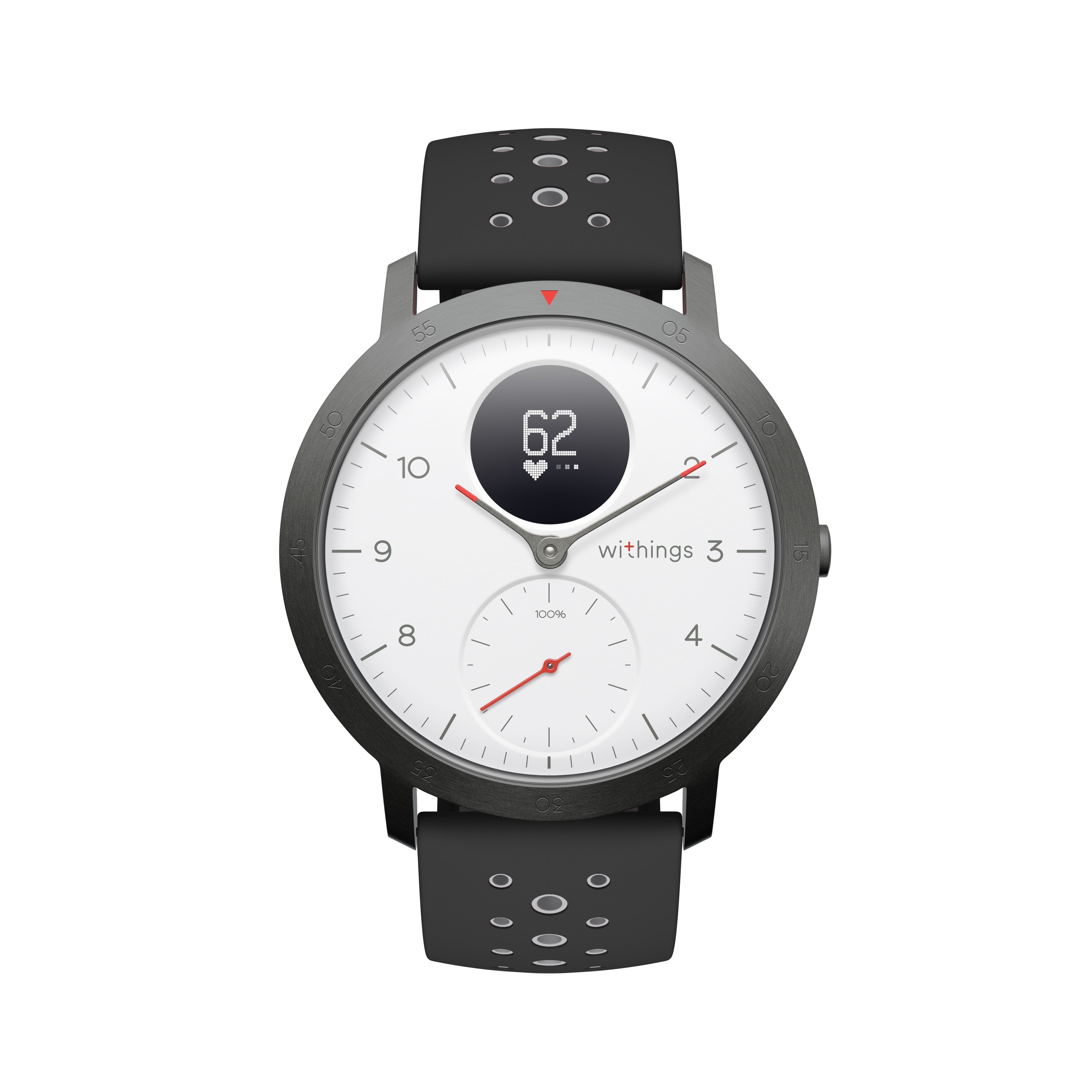 Withings Steel HR Sport - Multi-Sport Hybrid Smartwatch - White - MyDeal