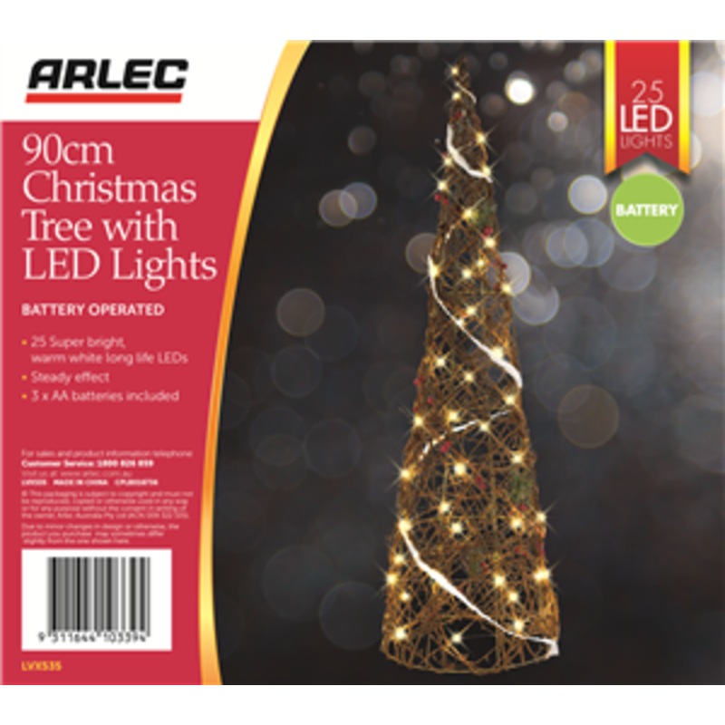 CHRISTMAS TREE LED DOME 90CM MyDeal