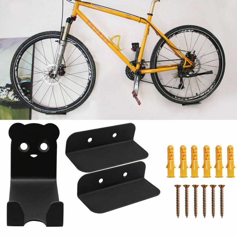 Buy Bike Rack Pedal Hook Wall Mount Hanger Wheel Holder Display Storage