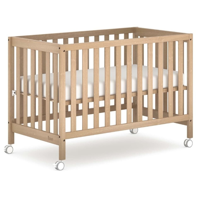 Buy Boori Heron Compact Cot Almond MyDeal