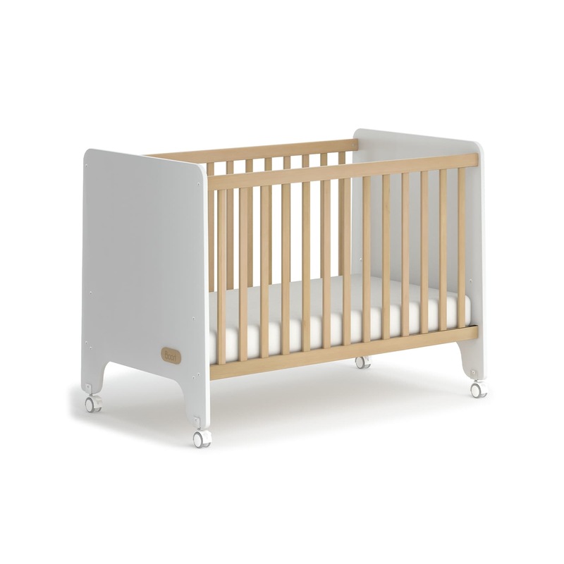 Buy Boori Natty Compact Cot Barley and Almond MyDeal