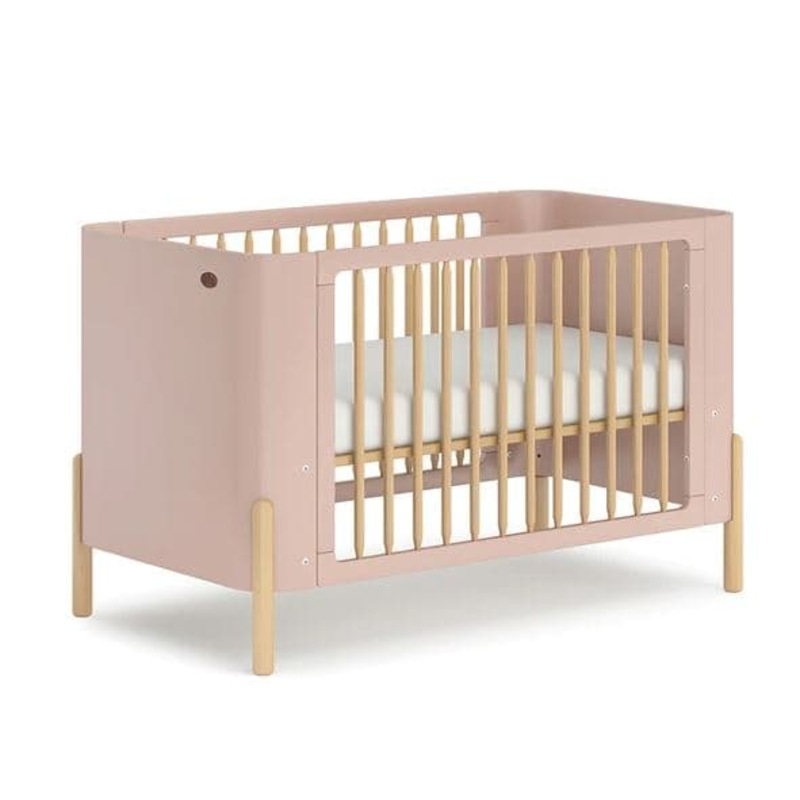 Buy Boori Nova Cot Bed Cherry and Beech MyDeal