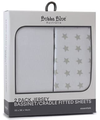 bubba blue bassinet sheets