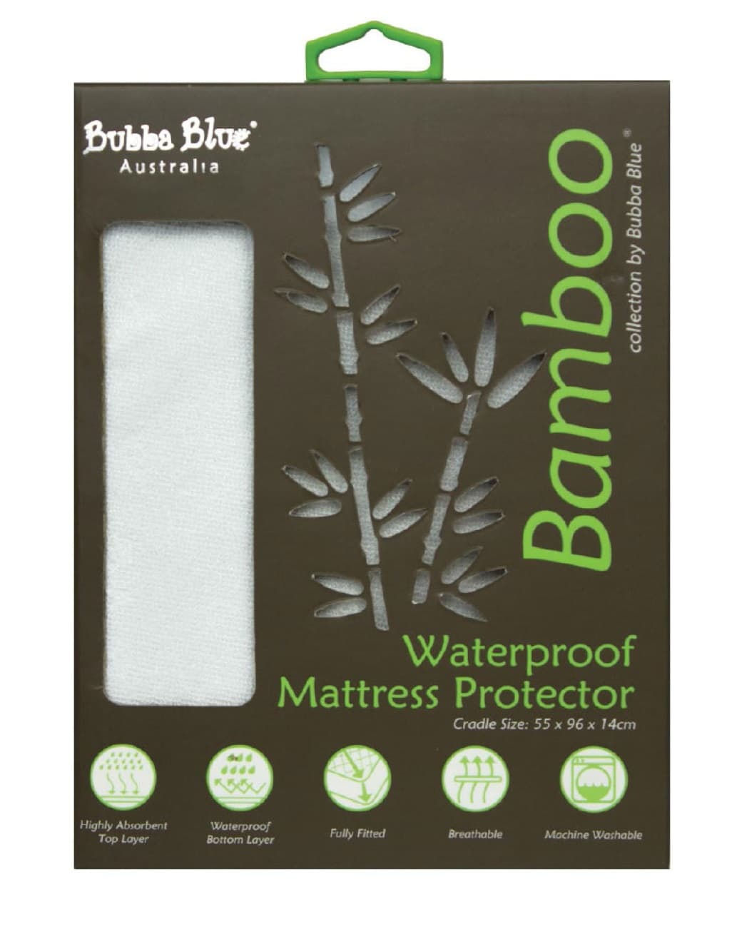 Bubba Blue Cradle Mattress Protector - Bamboo