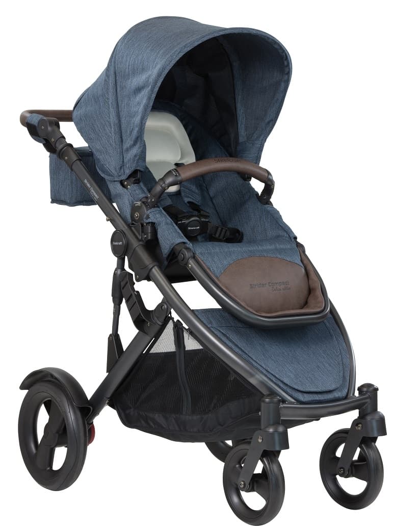 steelcraft strider compact deluxe edition pram moonstone