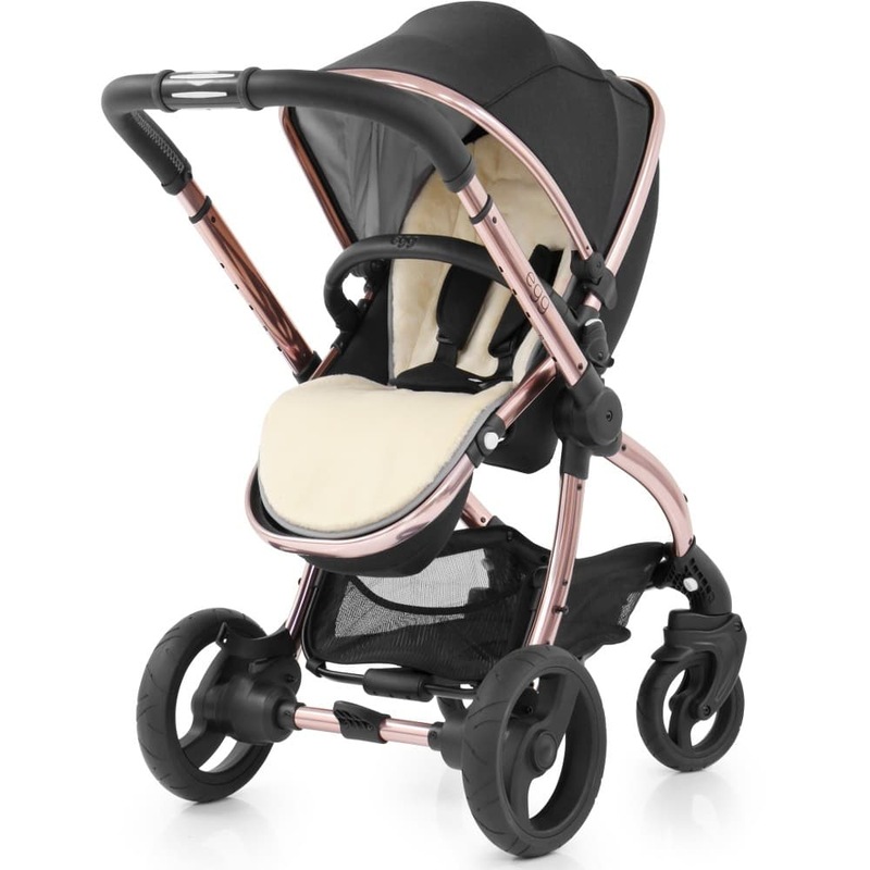 Buy The Egg Stroller - Diamond Black & Rose Gold Frame - MyDeal