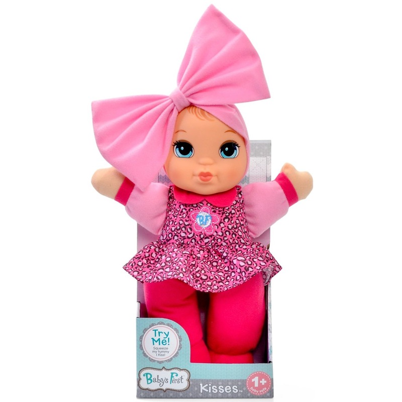 Buy Baby's First Kisses Doll Pink Dress Azagb21270ptd MyDeal