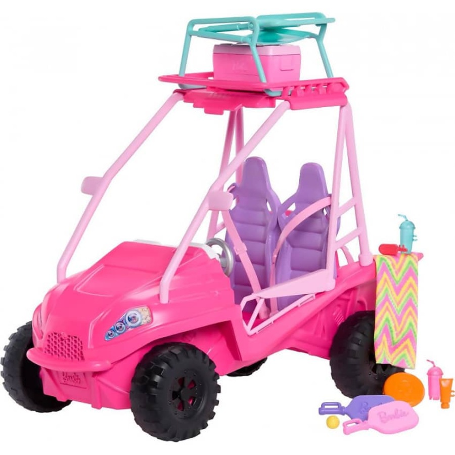Barbie Mysteries - Beach Detectives Ultimate Beach Buggy - Mattel