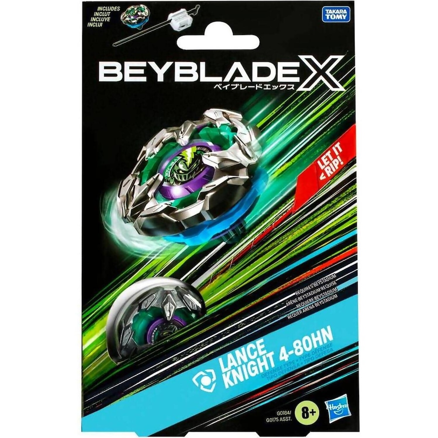Beyblade - X - Lance Knight 4-80HN Starter Pack Set