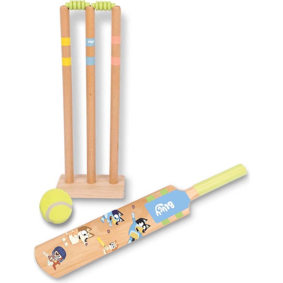 Bluey - Wooden Cricket Set - Jasnor