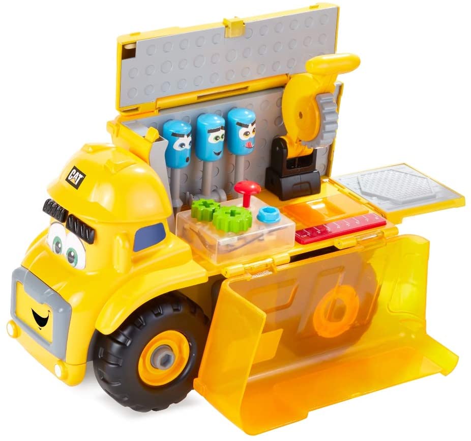 Cat Construction Junior Crew Fix-It Phillip Preschool Construction Vehicle Set AZFR82460