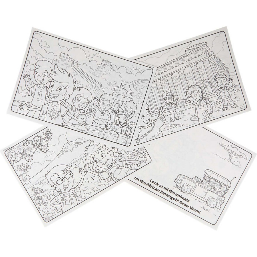 Crayola - Colors Of The World Coloring & Activity Book