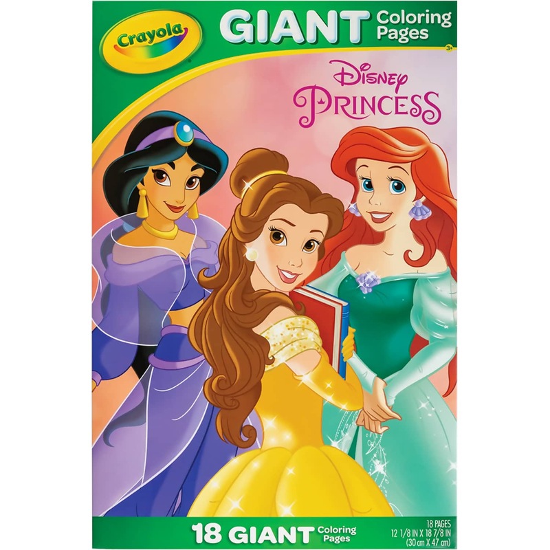 Buy Crayola - Giant Coloring Pages Disney Princess - MyDeal