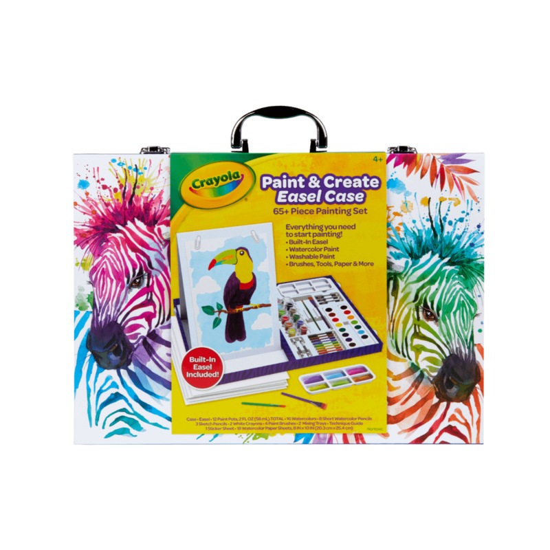 Buy Crayola Paint & Create Portable Easel Travel Art Case Bs041158 MyDeal