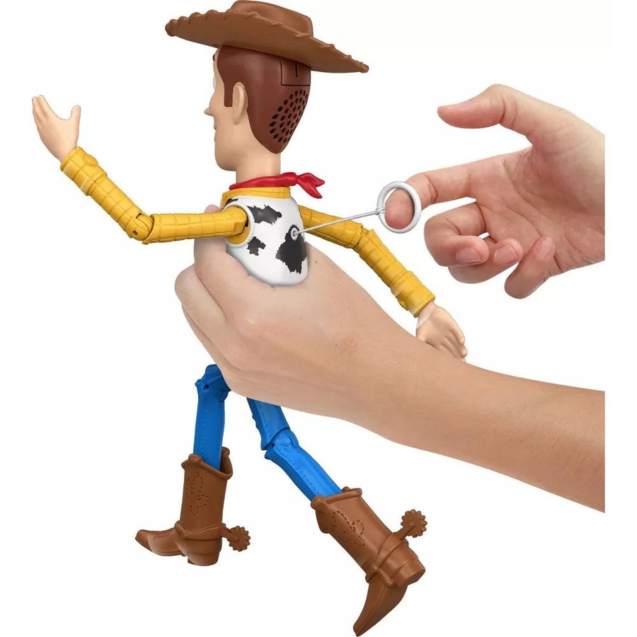 Disney - and Pixar - Toy Story 5 Running Woody 12 Inch Action Figure - Mattel