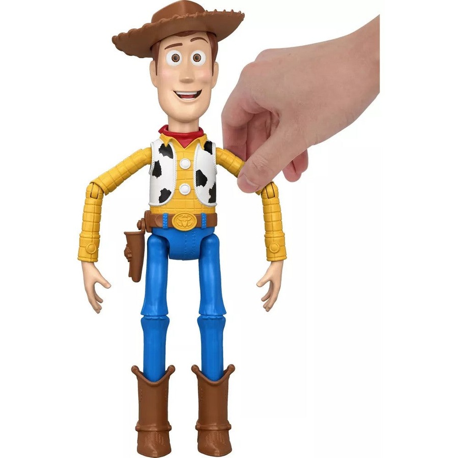 Disney - and Pixar - Toy Story 5 Running Woody 12 Inch Action Figure - Mattel