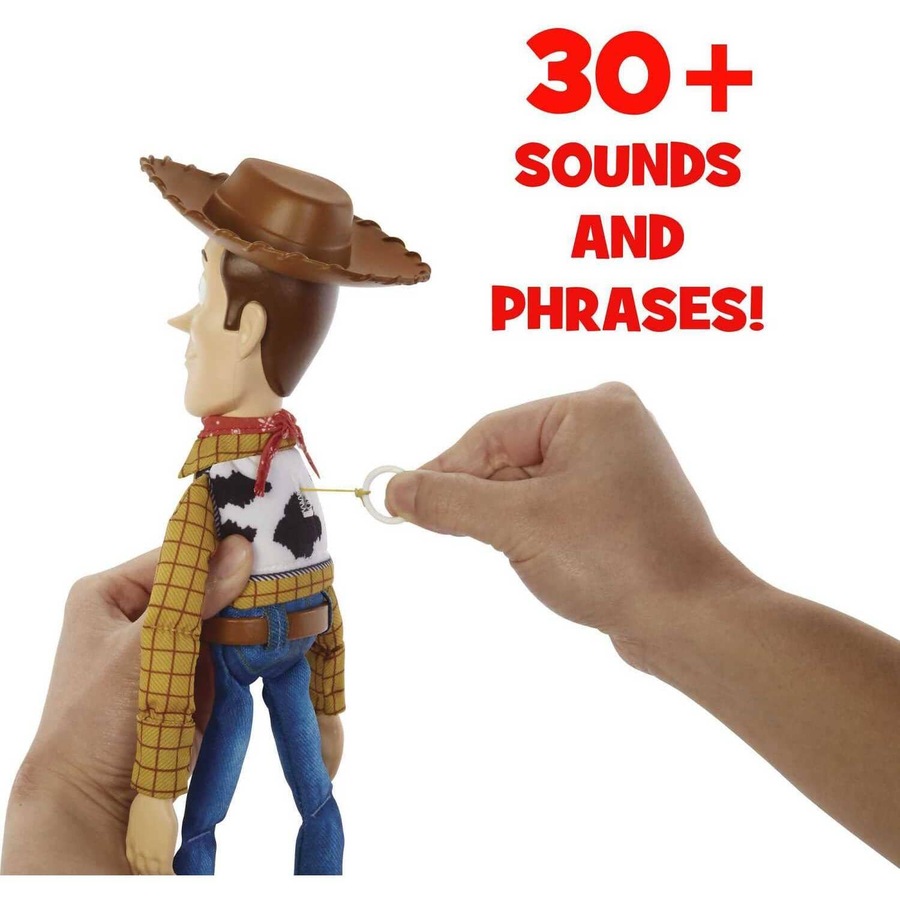 Disney And Pixar Toy Story - Woody Talking Toy 20 Phrases Of Roundup Fun - Mattel