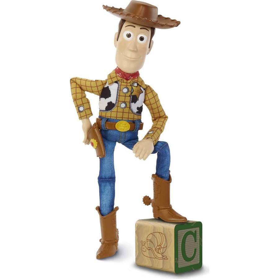 Disney And Pixar Toy Story - Woody Talking Toy 20 Phrases Of Roundup Fun - Mattel