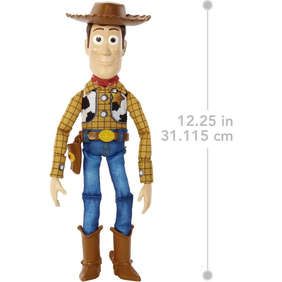 Disney And Pixar Toy Story - Woody Talking Toy 20 Phrases Of Roundup Fun - Mattel