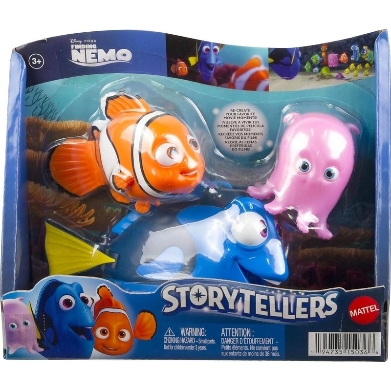 Buy Disney - Pixar Finding Nemo Action Figure Storyteller 3 Pack Nemo ...