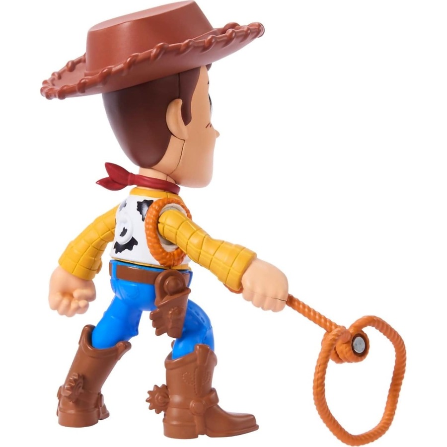 Disney Pixar - Toy Story Click Figs Sheriff Woody Pop Up Action Move 3.5-inch Figure - Mattel