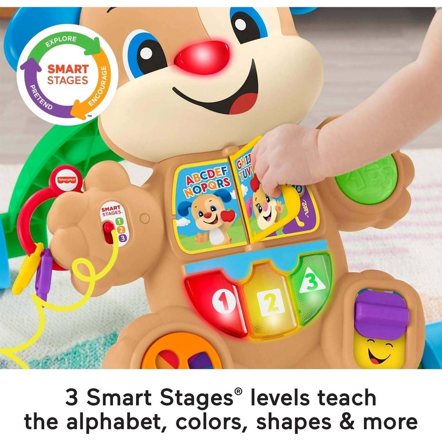 Fisher Price - Laugh & Learn Baby Walker With Smart Stages Learning Content Puppy