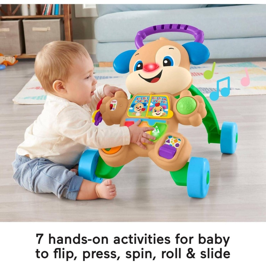 Fisher Price - Laugh & Learn Baby Walker With Smart Stages Learning Content Puppy