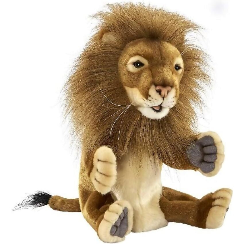 Hansa Plush Leopard Cub Stuffed Animal - 16 Inches, Realistic Handcrafted Toy