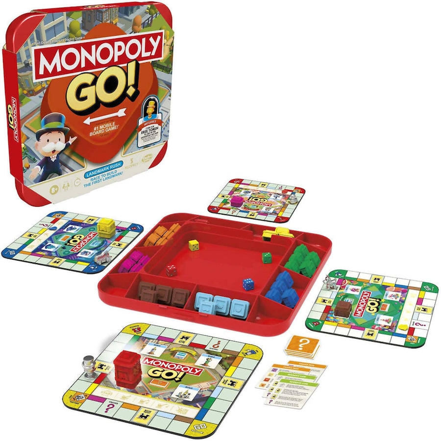 Hasbro Gaming - Monopoly Go! Mobile Board Game
