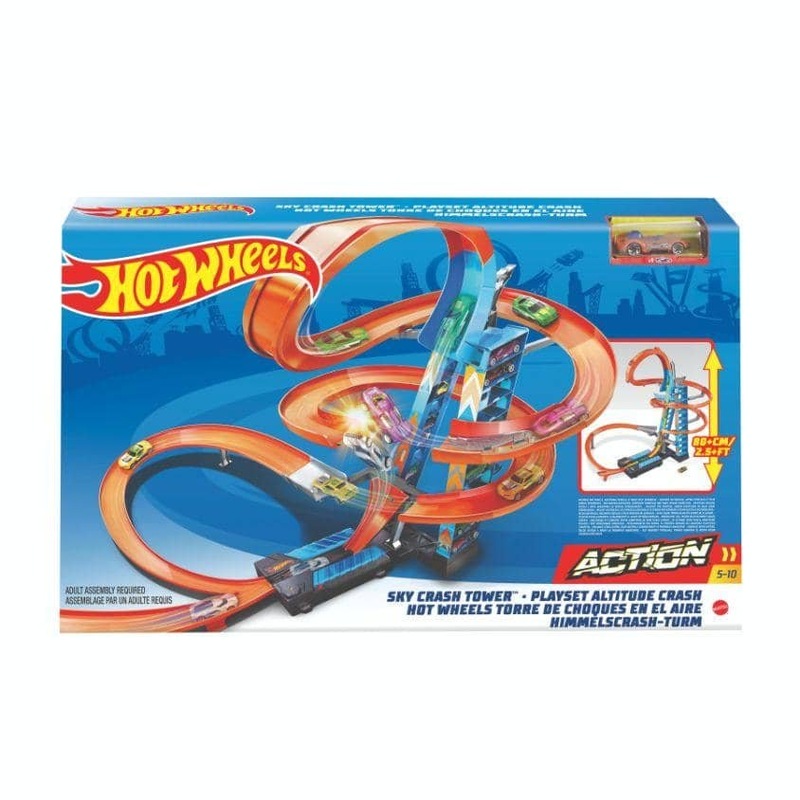 Buy Hot Wheels® Action Sky Crash Tower MyDeal