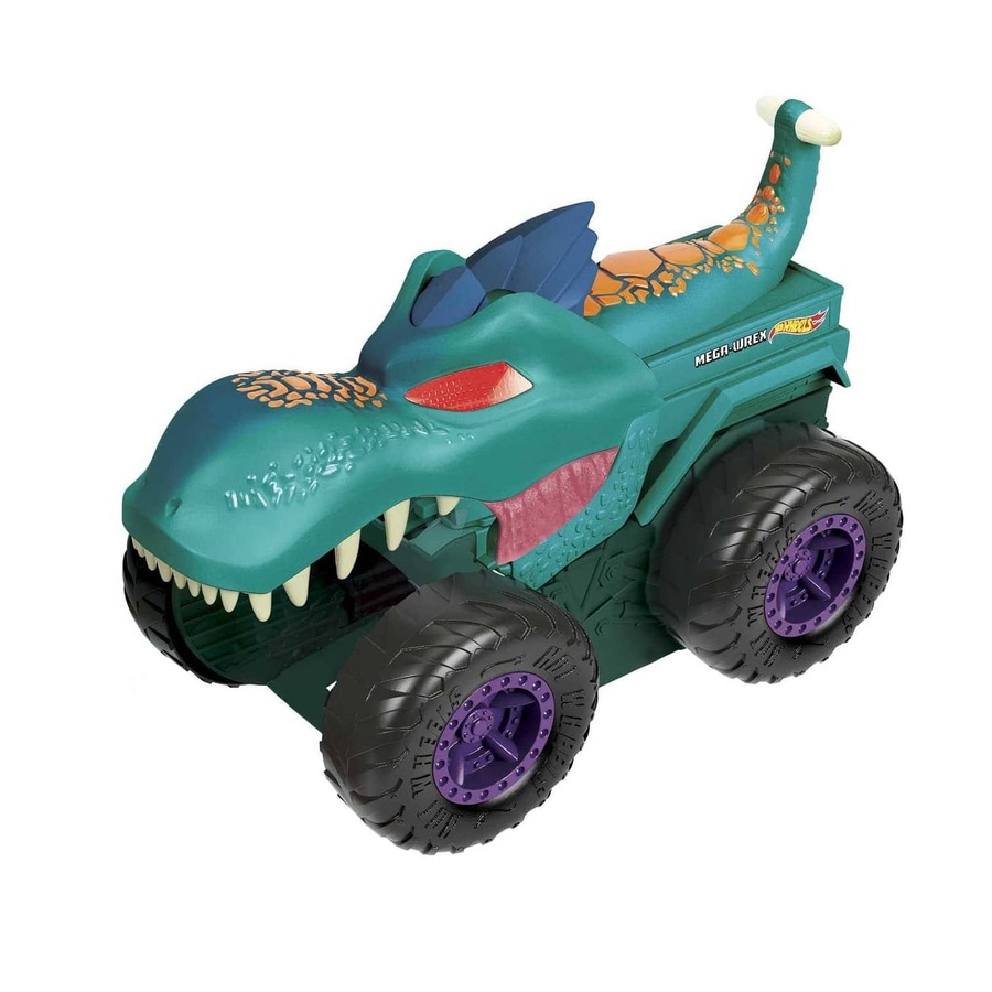 Hot Wheels - ® - Monster Trucks Car Chompin Mega-wrex Vehicle Mattel