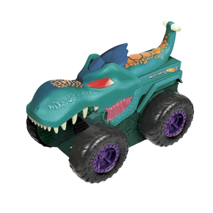 Hot Wheels - ® - Monster Trucks Car Chompin Mega-wrex Vehicle Mattel